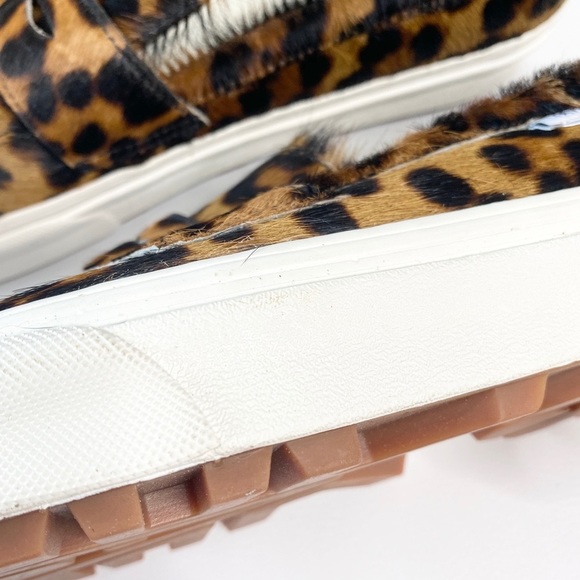 new Vans ☻︎ Calf Hair Slip On Sneaker ☻︎ Leopard - Picture 12 of 15